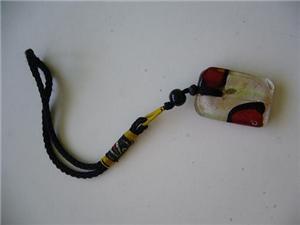 Glass Handbag Dangle/Decoration