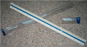 3-sided scale ruler
