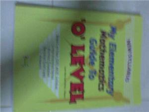 Used:My Elementry Math Guide to O'level Assesment 