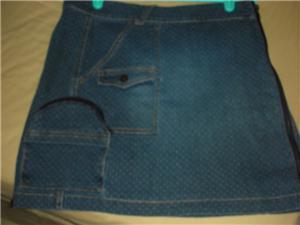 EBASE jeans skirt
