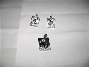 Pendant ear rings set