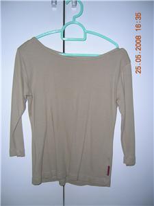 Grey Three Quarters Top