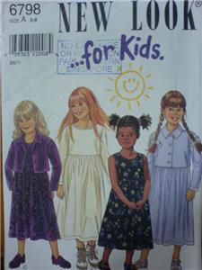 New Look for Kids Patterns (6798)