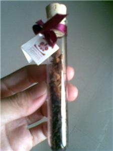 BN Wedding flower tea test tube