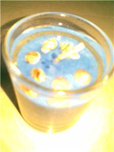 BN Candle & seashell in glass