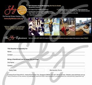 Sky Fitness 2-Weeks Retreat Voucher