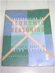 Introduction to Economic Reasoning