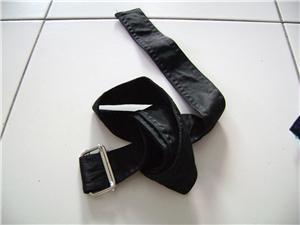 Black cloth belt