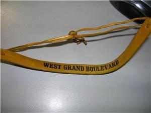 Gold West Grand Bolevard Wrist Band