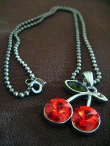 cherry necklace