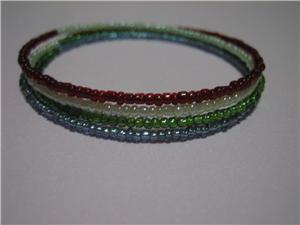 Ring Beads Bracelet (Rainbow)