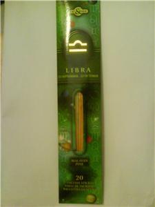 Horoscope Fragrant Incense sticks LIBRA