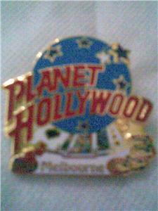 BN Planet Hollywood Melbourne pin collection