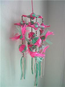 Handcrafted ketupat-material hanging decoration