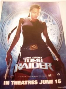 Tomb raider movie post card