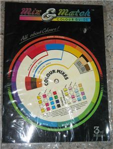 Colour wheel for interior design