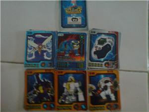 20 Digimon flipping cards