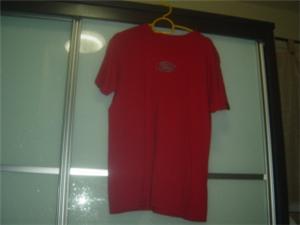 Quicksilver Red Tee YS 5