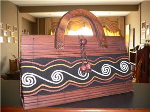 Thai Wooden Bag 