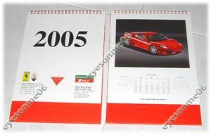 Ferrari & Maserati Cars 2005 Desk Calendar