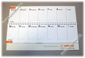 Lufthansa 2005 Calendar/Organizer