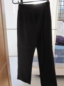 Black thin stripes pants IMG833