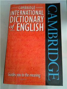 Cambridge Dictionary