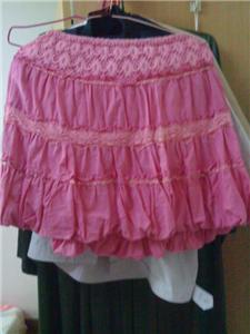 Pink skirt 