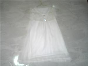 Chiffon White Lacy Top