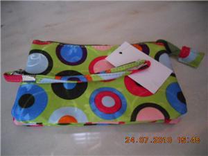 Colourful Wrist Hand Bag [Green base]