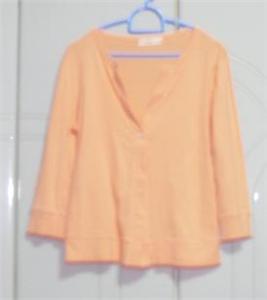 Orange Cardigan