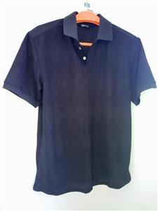 Men's Dark Blue Collar Shirt