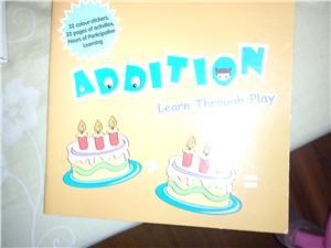 Addition Book for preschooler