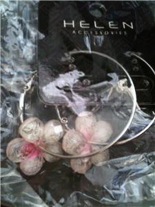 Flower shape earrings