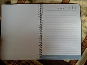 Notebook with lines 