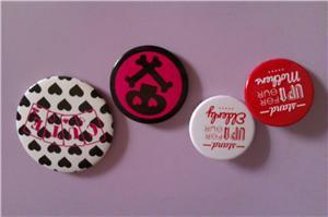 badges n brooches $1 each $3 all 