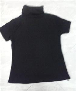 Black turtle neck top