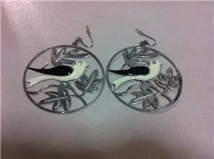 Big Sparrow earrings