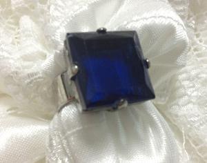 Blue Square Ring