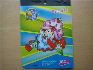 strawberry shortcake sticker book