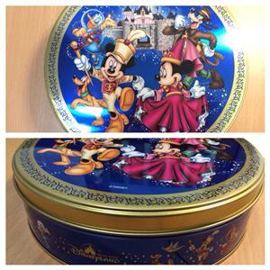 Disney cookie tin