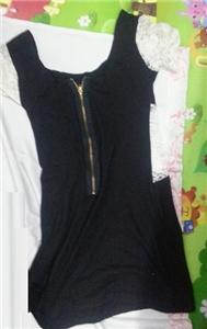 dress with zip