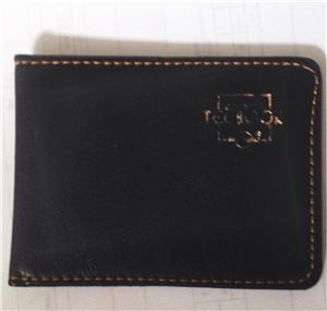 Clearance - leather like card holder