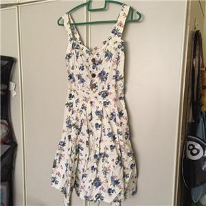 Floral dress free size