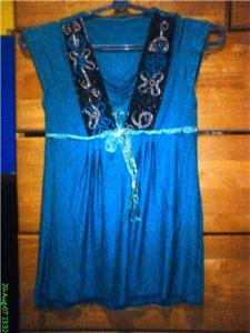 Blue tunic