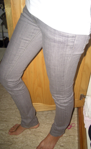 Grey Skinnies