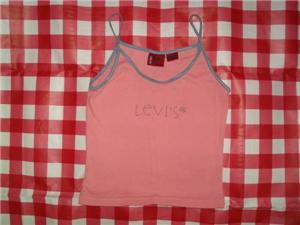 LEVI PINK TANK , SPAGETTI TOP, size s   