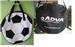 Unique soccer print bag. The prints are on one side and the other side is a company name. Thin compartment. Just manage to fit A4 size paper.

No meet-up & conversion of postage using YS$