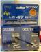 Brand New Brother Ink Cartridges (ORIGINAL)
2x Black Ink Cartridge, LC 47 BK

Suitable for the following machines:
Brother DCP-110C/115C/120C
Brother MFC-210C//215C/410CN/425CN
Brother MFC-620CN/640CW
Brother MFC-3240C/5440CN/5840CN
Brother FAX-1840C/1940CN/2440C
Completely Brand New and Still in Packaging

Please ask all questions needed.
Email: solelysinful [at] gmail.com

Swops through meet ups only.