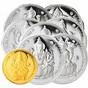 Ashta Lekshmi Gold and Silver Coins